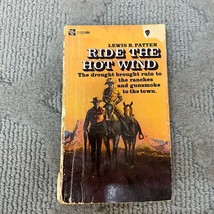 Ride The Hot Wind Western Paperback Book by Lewis B. Patten from Ace Books 1971 - £9.71 GBP