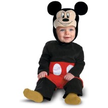 My First Disney Costume -  Mickey Mouse -  6-12 months - Black/Red - $20.45