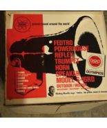 1964 Mickey Mantle Fedtro Powerhouse Reflex Trumpet Horn Speaker S-12RD NOS - £156.41 GBP