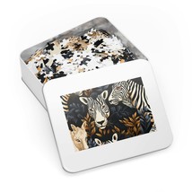 Jigsaw Puzzle in Tin, Zebra, Personalised/Non-Personalised, awd-317, (30, 110, 2 - £27.60 GBP+