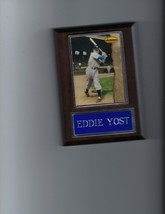Eddie Yost Plaque Baseball Washington Senators Mlb C - £0.00 GBP