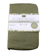 Ironing Board Cover &amp; Pad 15&quot; x 54&quot; Fits Standard Size  Silicone Coating... - $269.54 MXN