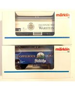 Marklin Märklin 4417 4421 2 beer cars Warsteiner Andechs - NIB - Free Sh... - $47.49