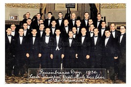 ptc9306 - Yorks - Leeds Transport Departments 1936 Male Voice Choir - print 6x4 - £2.20 GBP