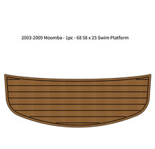 2003-2009 Moomba-1pc-68 5/8 x 25 Inch Swim Platform Boat EVA Teak Deck F... - £220.96 GBP