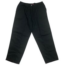 Woman Within Classic Fit Black Pants Size 28W Straight Leg Elastic Waist - $9.92