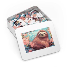 Jigsaw Puzzle in Tin, Sloth, awd-353, Personalised/Non-Personalised (30, 110, 25 - £28.22 GBP+