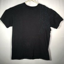 Air Jordan Logo T Shirt Size XL Chicago BulBlack Embroidered - $22.76