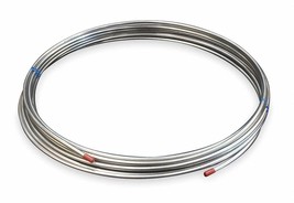 CAI Approved 50 ft. Welded 304 Stainless Steel Coil Tubing 1/4&quot; Outside Dia - £94.11 GBP