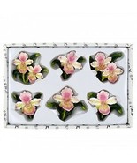 Refrigerator Decorative White Lily Magnets Set - 6PCS - £2.83 GBP