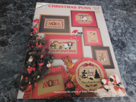 Christmas Puns by Karen&#39;s Kreations book 107 cross stitch - £2.39 GBP