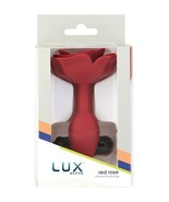 Lux Active Red Rose Silicone Anal Plug With Power Bullet - £24.55 GBP