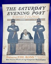 8-15-1903 Saturday Evening Post Magazine W Guernsey Moore Cover Art The Boss - £8.75 GBP