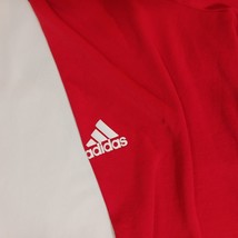 Adidas ROCORI SPARTANS Men's Red Drawstring Pullover Hoodie Sweatshirt Sz Medium image 10
