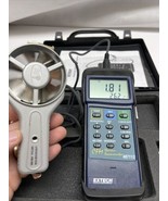 Extech Heavy Duty CFM Thermo-Anemometer Model 407113 Air Velocity Wind M... - $1,380.75 MXN