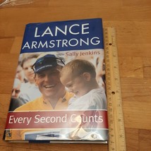 Every Second Counts 0385508719 hardcover, Lance Armstrong sally jenkins Like New - £3.98 GBP