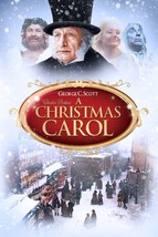 1984 A Christmas Carol Movie Poster 11X17 Ebenezer Scrooge Tiny Tim Marley  - £9.18 GBP