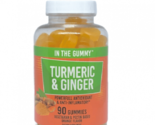 IN THE GUMMY Turmeric &amp; Ginger Dietary Supplement - 90 Gummies vegeteria... - £19.52 GBP