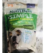 Nutural Nutri Dent Simple Dental Formula Treats-4 pcs- 7.3 oz/Large - $28.59