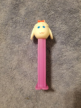 PEZ Easter Candy Dispenser - White Lamb Purple Stem - $8.00