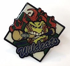 Eagan Wildcats Softball Fastpitch Lapel Pin Glitter &amp; Enamel Minnesota - $17.00