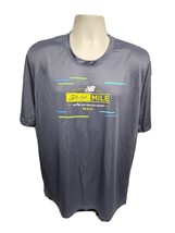 2021 New Balance NYRR 5th Ave Mile Run for Life Mens Gray XL Jersey - £14.07 GBP