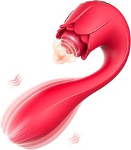 Vibrator Adult Sex Toys for Women - 2IN1 Rose Sex Toy Vibrator Adult Toy - £19.27 GBP