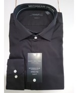 MARC NY. Mens Black dress shirt Motion ease collar long sleeve  17-17.5 ... - £23.63 GBP
