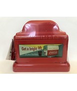 NEW sealed Vintage Coke Juke Box Tin Coin Bank Jukebox Coca Cola Advertising - $10.69