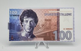 Fantasy  Banknote  Sylvester Stallone Collectable, Rocky ~ 100 Rubles - £7.39 GBP