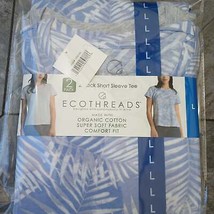 Ecothreads Women&#39;s Short Sleeve T-Shirt Organic Cotton 2Pack - £18.07 GBP