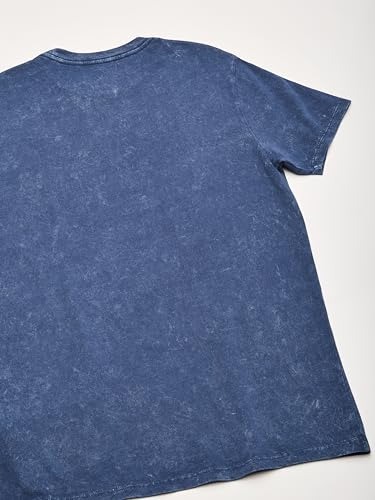 Guess Logo Graphic T-Shirt Men's 2XL Pennant Blue Multi Tropical Resort Cotton Item image 3