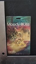 MOODY BLUES - ORIGINAL APRIL 1, 2008 HARD ROCK CONCERT LAMINATE BACKSTAG... - £60.55 GBP