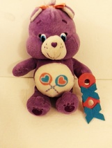 Care Bears 8&quot; Share Bear XOXO Love Bear 2017 Like New Condition Plush Toy - £15.97 GBP