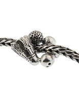 Authentic Trollbeads Sterling Silver 11334 Champion RETIRED - £17.43 GBP