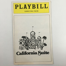 1977 Playbill Eugene O&#39;Neill Theatre Tammy Grimes in California Suite Gene Saks - $23.75