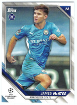 2021-22 Topps UEFA Champions League #112 James McAtee Manchester City FC RC - £0.99 GBP
