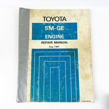 1981 Toyota Supra 5M-GE Engine Repair Factory Manual OEM - $24.99