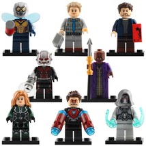 8pcs Avengers Captain Marvel Ant-Man Wasp Baron Zemo Erik Selvig Minifigure - £13.30 GBP