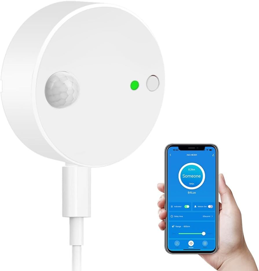 Smart Motion Sensor, Tuya App Control, 24G Radar Detector, Human Body Pr... - $20.93