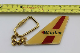 Wardair Canada Airlines Airplane Yellow Keychain - £9.62 GBP