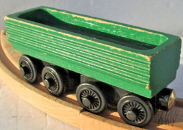 Henry&#39;s Log Car Trailer Thomas the Train wood 2001 Wooden Railway Rare  - £9.61 GBP