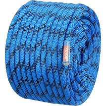 VEVOR 12.7mm Static Climbing Rope, 60.9M(200ft) Outdoor Rock Climbing Rope 32KN - £61.13 GBP