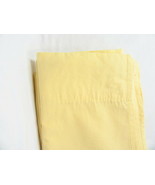 Ralph Lauren Solid Yellow Citrus Cotton Percale Twin Flat Sheet(s) - £25.28 GBP