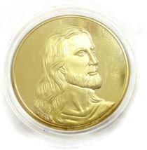 Religious Coin Last Supper Jesus Proof in Case New - $14.84