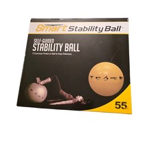 Prism Fitness Smart Stability Ball 55cm Yellow New Core Balance Exercise... - $15.79