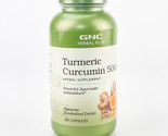 GNC Herbal Plus Turmeric Curcumin 500 MG 100ct BB11/24 - $24.14