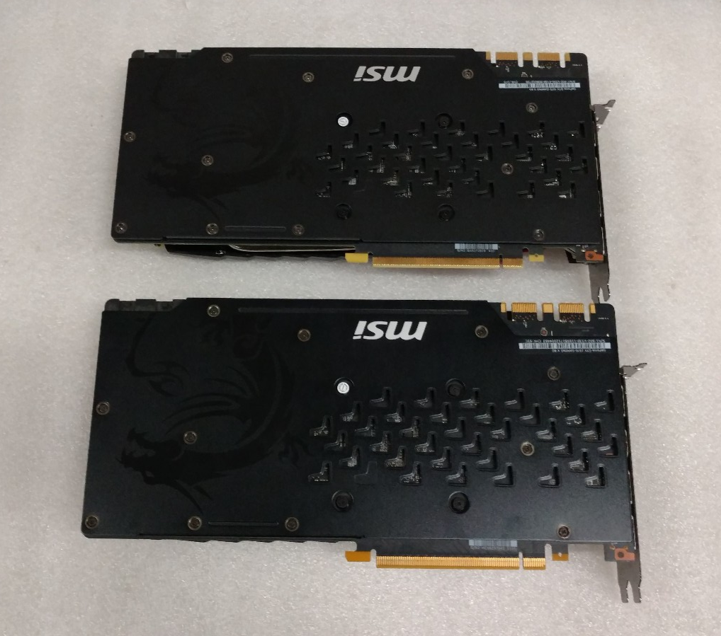 Lot of 2x MSI Gaming X GeForce GTX 1070 8GB GDDR5 Graphics Card Item image 2