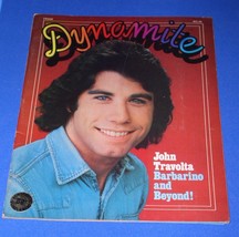 *John Travolta Dynamite Magazine No. 34 Complete With Poster And Basebal... - £32.14 GBP