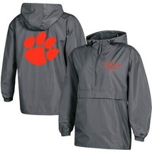 Champion Clemson Pack &amp; Go Windbreaker Logo on Front and Paw Print Back ... - $27.45